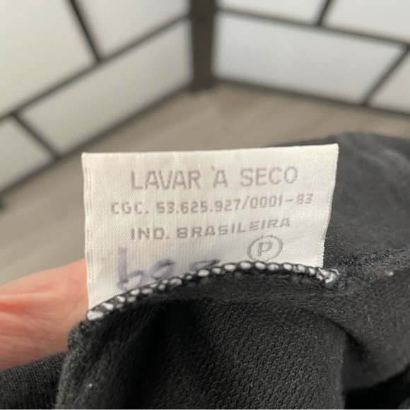 [S] True Vintage Y2K Tereza Ferraz Black & Grey Patchwork Body Con Mini Skirt - Picture 7 of 9